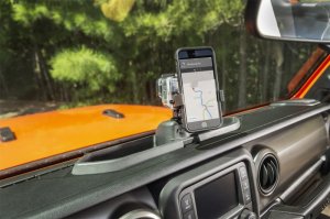 Jeep Gladiator Interior Dash Kit - Rugged Ridge - Dash Multi-Mount System Kit w/ Phone Holder - `20-`22